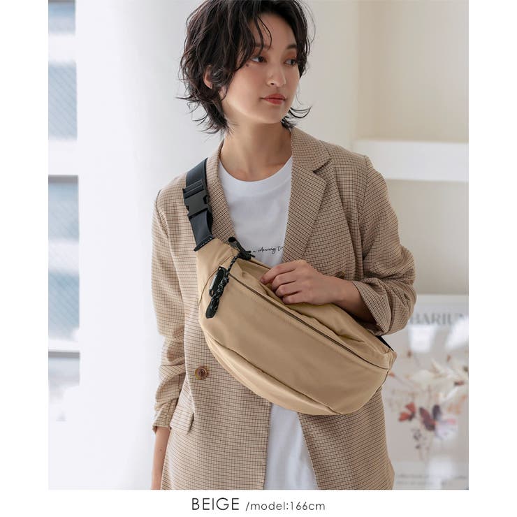 手ぶらで楽しくお出掛け。ボディバッグ ボディバッグ 斜め掛け[品番