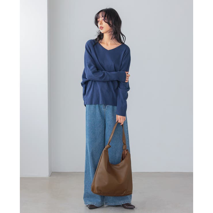 程良いくたっと感がこなれた雰囲気を演出してくれる。トートバッグ【ルッチ2】 トー… | HAPPY急便 by VERITA.JP | 詳細画像16 