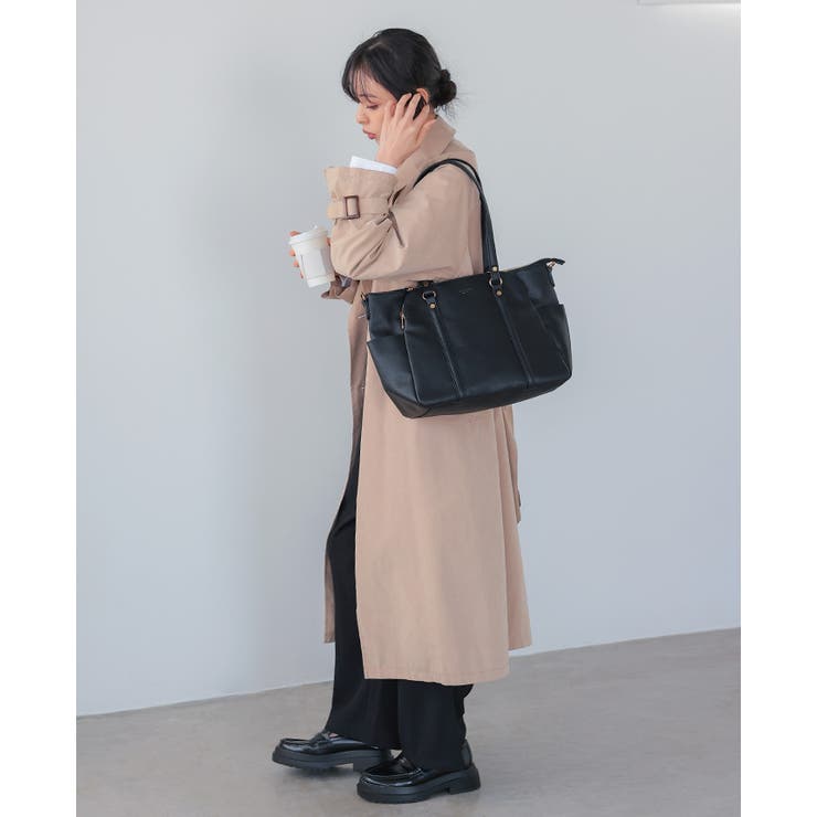 デキる女性は整理整頓上手。2WAYトートバッグ【ジュディ】 トート ショルダー | HAPPY急便 by VERITA.JP | 詳細画像11 