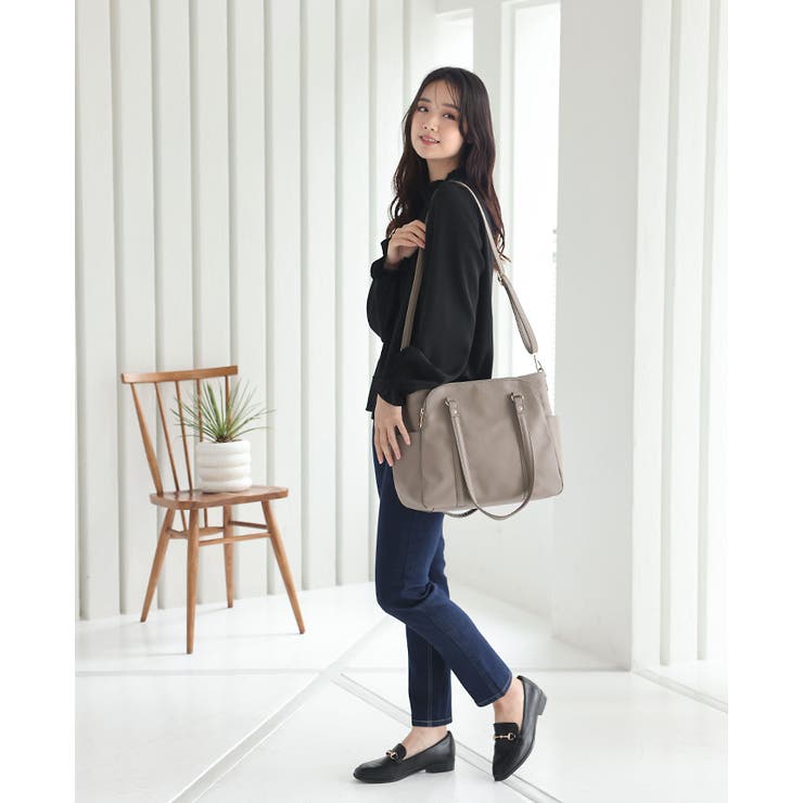デキる女性は整理整頓上手。2WAYトートバッグ【ジュディ】 トート ショルダー | HAPPY急便 by VERITA.JP | 詳細画像13 