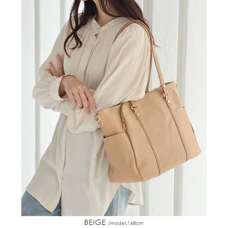 デキる女性は整理整頓上手。2WAYトートバッグ【ジュディ】 トート ショルダー | HAPPY急便 by VERITA.JP | 詳細画像16 