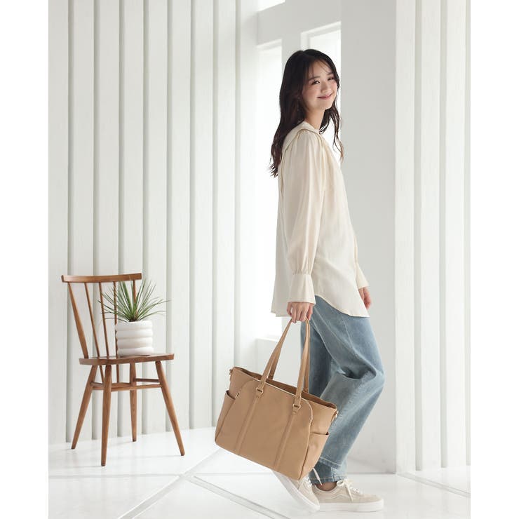 デキる女性は整理整頓上手。2WAYトートバッグ【ジュディ】 トート ショルダー | HAPPY急便 by VERITA.JP | 詳細画像17 