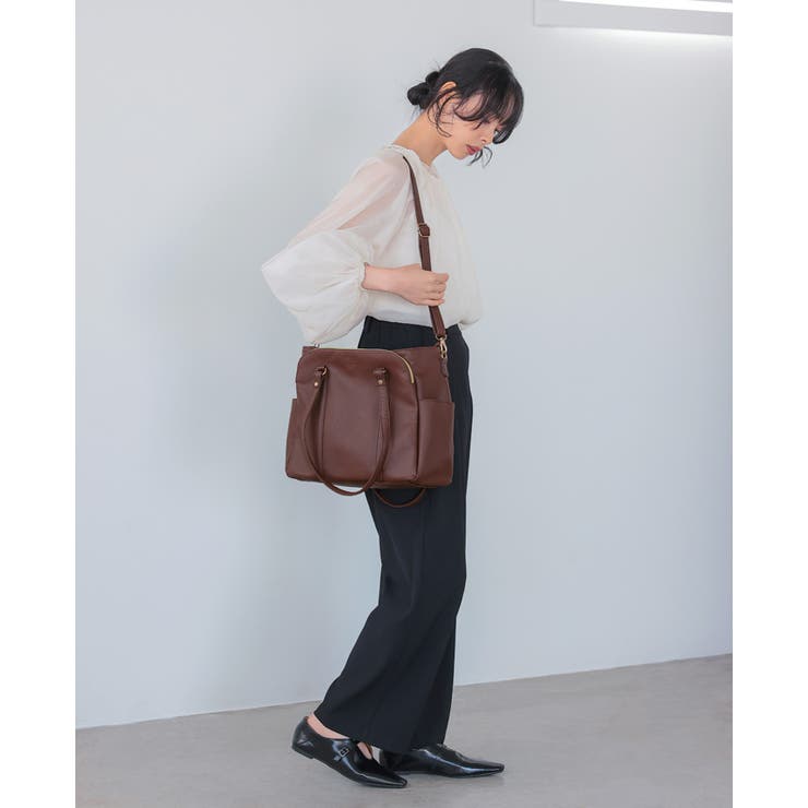 デキる女性は整理整頓上手。2WAYトートバッグ【ジュディ】 トート ショルダー | HAPPY急便 by VERITA.JP | 詳細画像20 