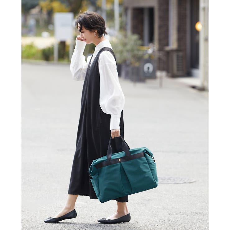 男女問わず持てるシンプルデザイン。高密度ポリ7ポケット3WAYボストンバッグ | HAPPY急便 by VERITA.JP | 詳細画像27 