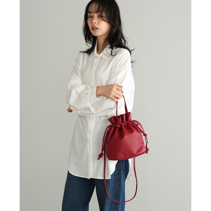 ころんと大人可愛い。巾着2WAYショルダーバッグ 巾着 ショルダー | HAPPY急便 by VERITA.JP | 詳細画像16 