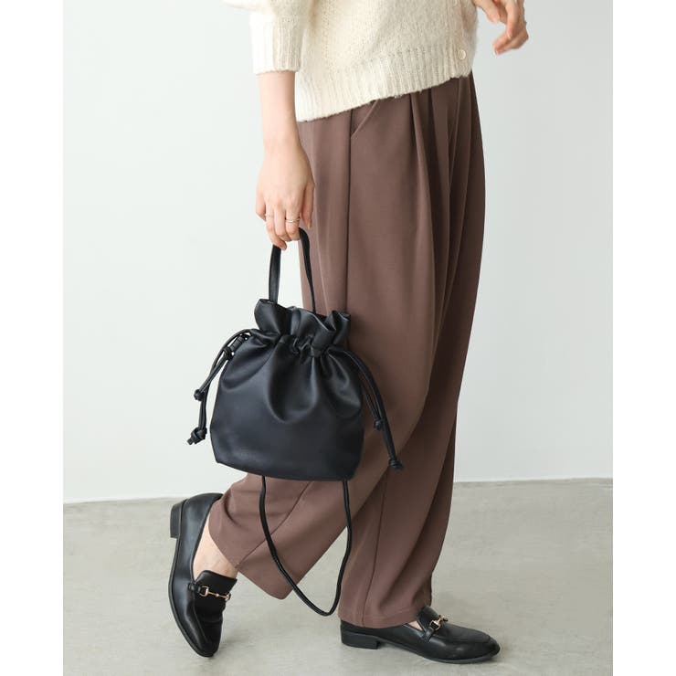 ころんと大人可愛い。巾着2WAYショルダーバッグ 巾着 ショルダー | HAPPY急便 by VERITA.JP | 詳細画像8 