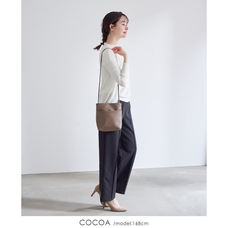 見た目や機能性はシンプルが良い。フェイクレザーシンプルショルダーバッグ ショルダ… | HAPPY急便 by VERITA.JP | 詳細画像13 