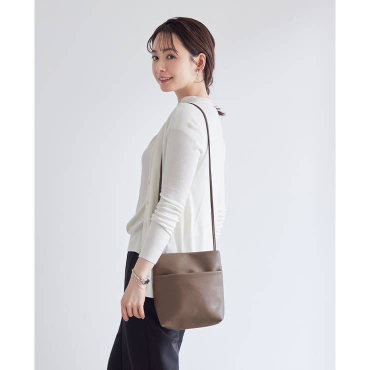 見た目や機能性はシンプルが良い。フェイクレザーシンプルショルダーバッグ ショルダ… | HAPPY急便 by VERITA.JP | 詳細画像14 