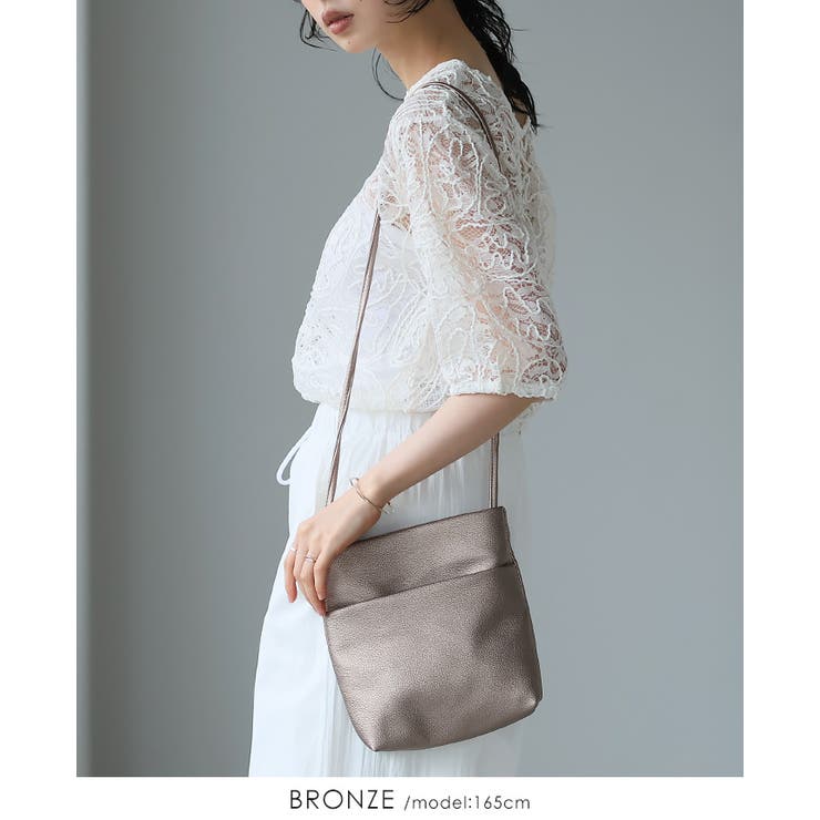 見た目や機能性はシンプルが良い。フェイクレザーシンプルショルダーバッグ ショルダ… | HAPPY急便 by VERITA.JP | 詳細画像15 