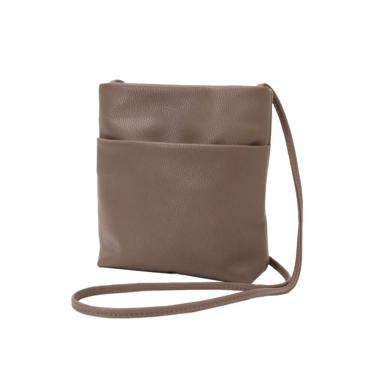 ココア（4550521012977） | 見た目や機能性はシンプルが良い。フェイクレザーシンプルショルダーバッグ ショルダ… | HAPPY急便 by VERITA.JP