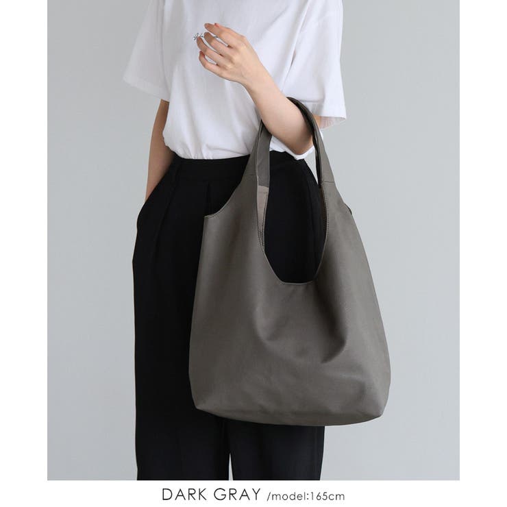 オン オフ使いやすいシンプルデザイン。ソフトラウンド肩かるトートバッグ 鞄 | HAPPY急便 by VERITA.JP | 詳細画像11 