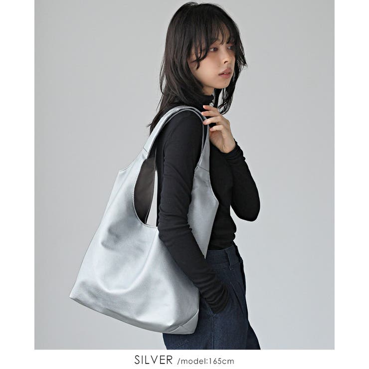 オン オフ使いやすいシンプルデザイン。ソフトラウンド肩かるトートバッグ 鞄 | HAPPY急便 by VERITA.JP | 詳細画像17 