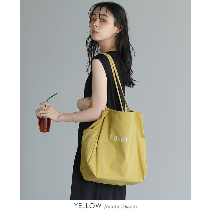 こなれ感のある大人のキャンバスバッグ。パイピングハンドルロゴトートバッグ トート… | HAPPY急便 by VERITA.JP | 詳細画像8 