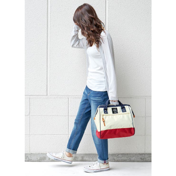 軽くて使い易い。ポリキャンバス ボストンバッグアネロ ボストンバッグ