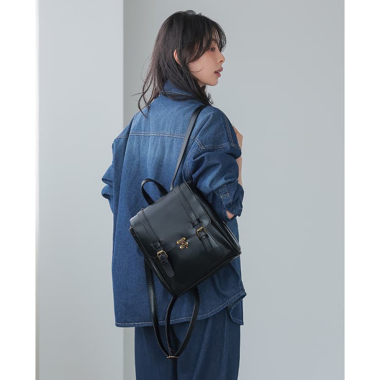 人気高いサッチェルリュックのミニサイズが登場。縦型ミニサッチェルリュック | HAPPY急便 by VERITA.JP | 詳細画像12 