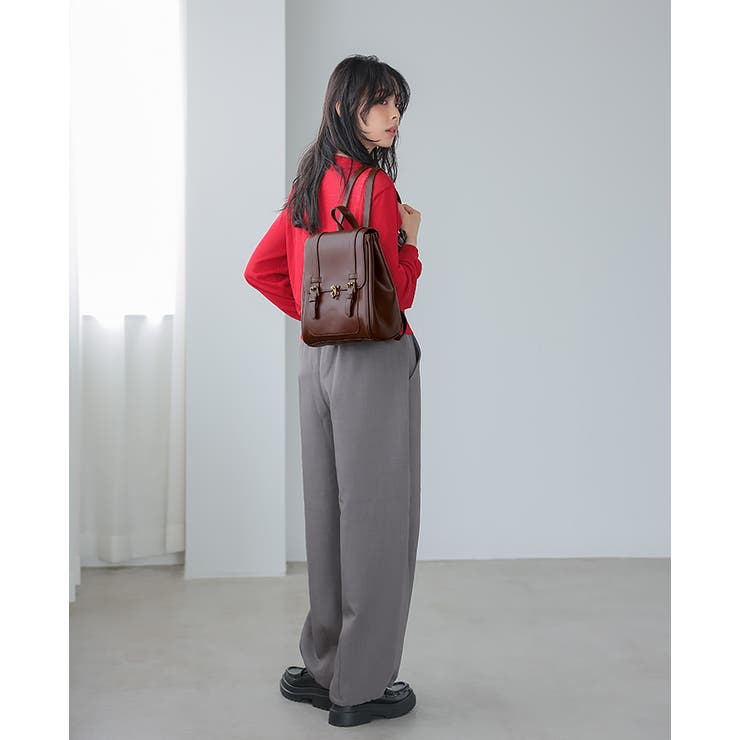 人気高いサッチェルリュックのミニサイズが登場。縦型ミニサッチェルリュック | HAPPY急便 by VERITA.JP | 詳細画像9 