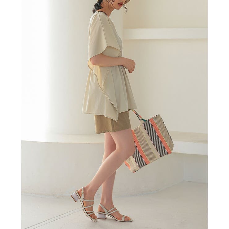 アイボリー | 【SPF50+UVカット水陸両用ラッシュガード】ゆったりポンチョトップス（別売り… | HAPPY急便 by VERITA.JP