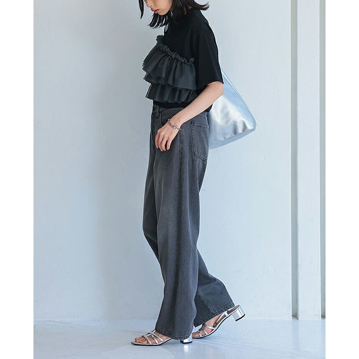 新品・タグ付き】万美CHiNPAN×HARE チュールドッキングシャツ