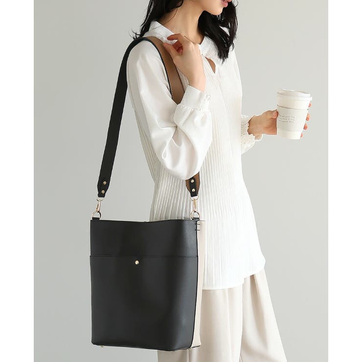 ブラックミックス | ショルダーバッグ 2way トートバッグ ダブルフェイス | HAPPY急便 by VERITA.JP