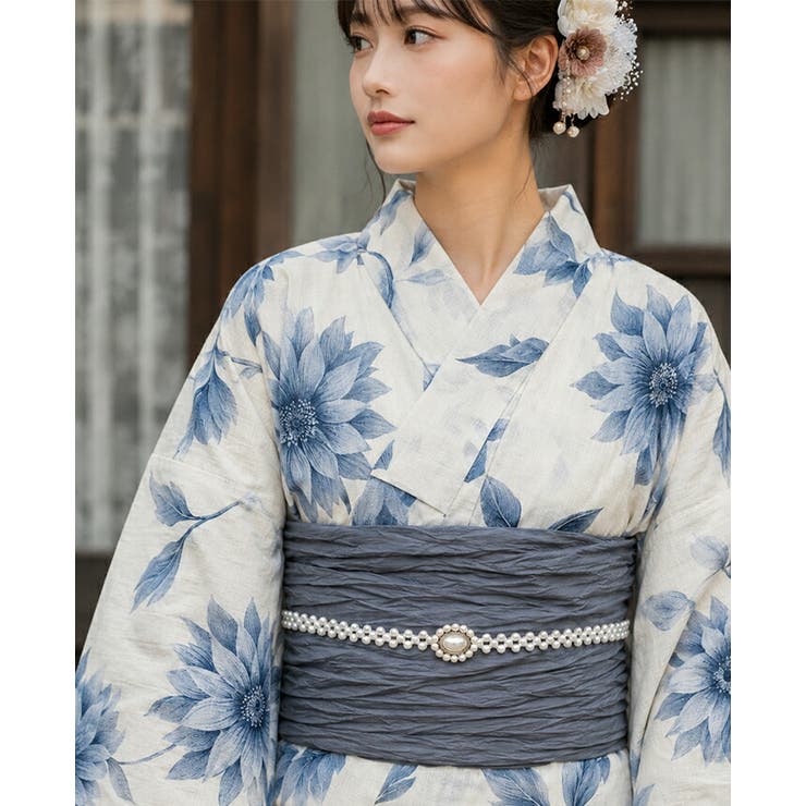 帯に添えて浴衣をもっと特別に。パールサッシュベルト 浴衣 飾り紐 | HAPPY急便 by VERITA.JP | 詳細画像8 