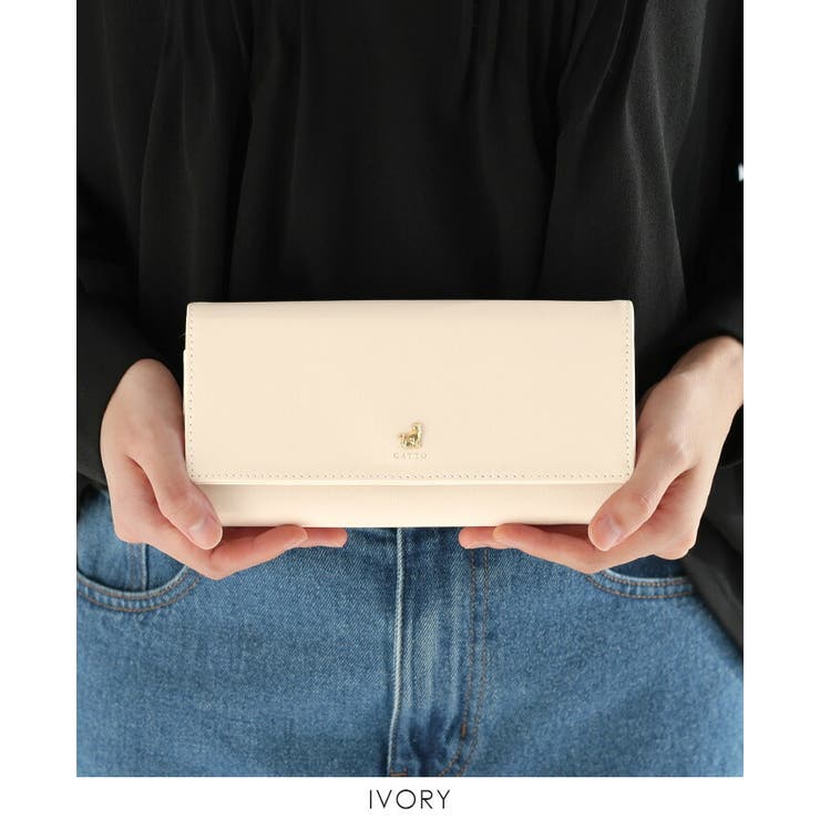 ねこねこ　メゾンドクチュール　長財布 box21 がま口長財布 猫 ネコ ボックス21 Juju&beck ジュジュ