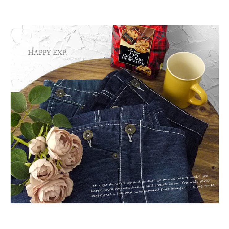 ゆったりが作り出す、美しいシルエット。デニムサロペットテーパードパンツ | HAPPY急便 by VERITA.JP | 詳細画像6 