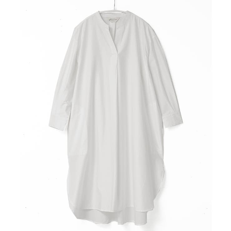 知的な大人のシンプルコーデ。スキッパーシャツワンピ ワンピース シャツワンピ | HAPPY急便 by VERITA.JP | 詳細画像5 