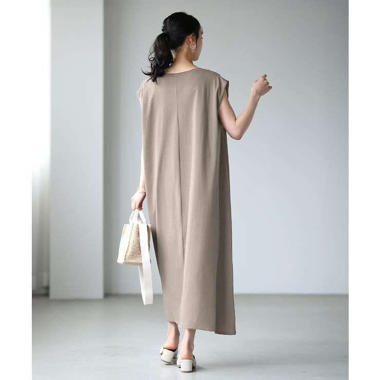 ストレスのないシンプルアイテム。綿100％カットソーワンピース ワンピース ワン… | HAPPY急便 by VERITA.JP | 詳細画像7 
