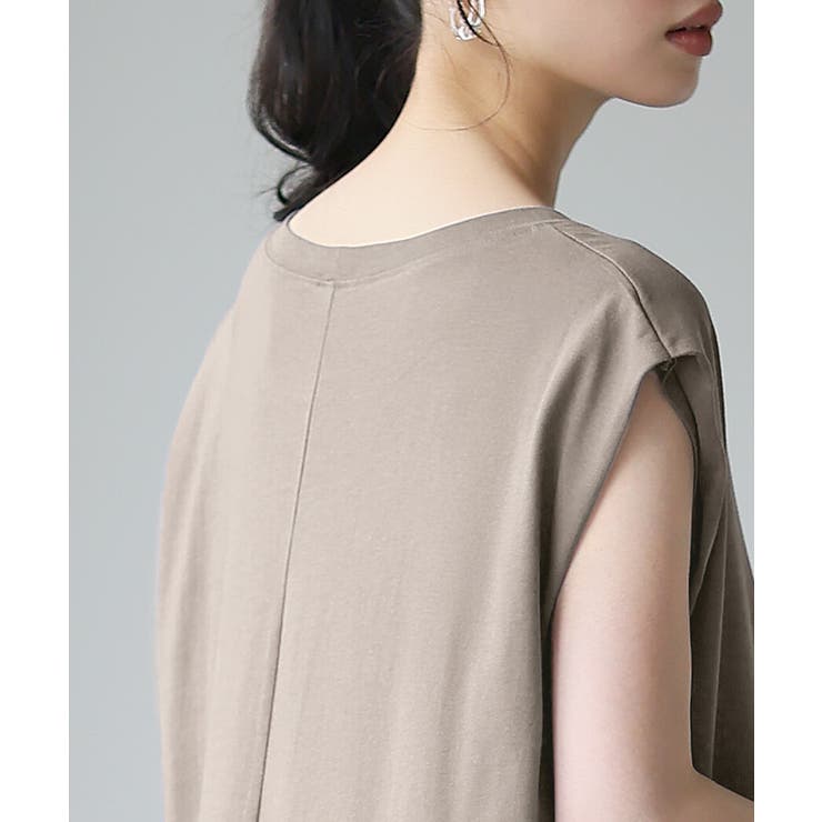 ストレスのないシンプルアイテム。綿100％カットソーワンピース ワンピース ワン… | HAPPY急便 by VERITA.JP | 詳細画像9 
