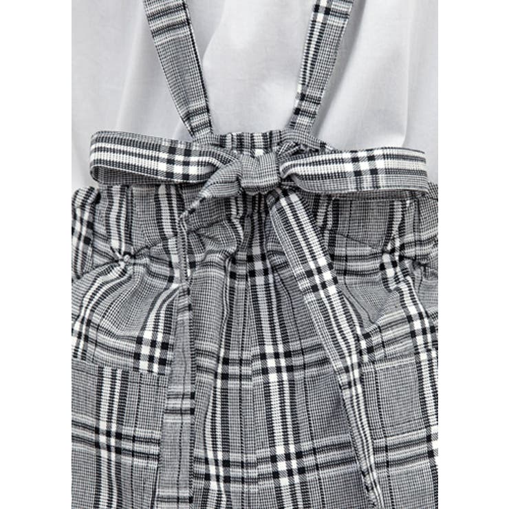 旬のコーデが完成。チェック柄サロペット オールインワン サロペット | HAPPY急便 by VERITA.JP | 詳細画像15 