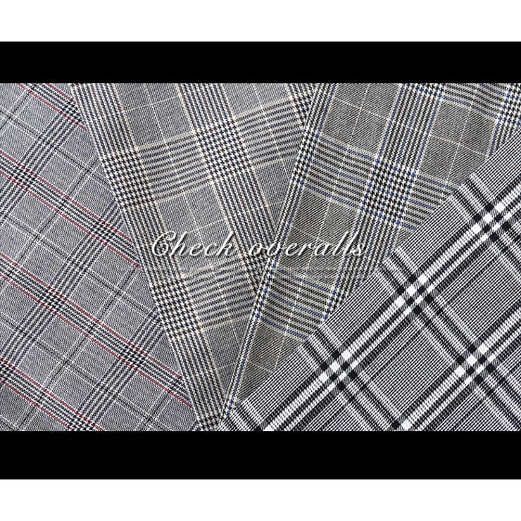 旬のコーデが完成。チェック柄サロペット オールインワン サロペット | HAPPY急便 by VERITA.JP | 詳細画像23 