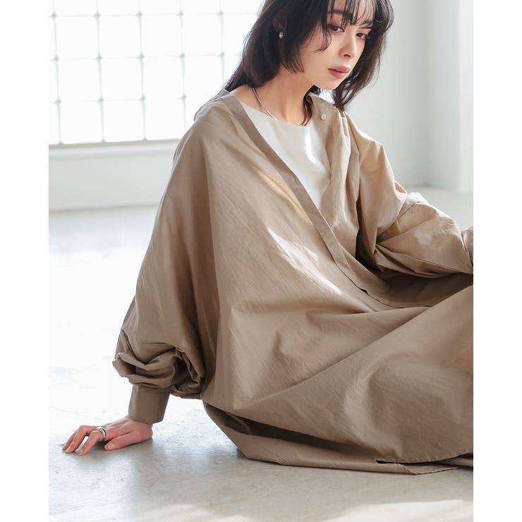 さらっと着るだけでこなれ感。オーバーサイズシャツワンピ ワンピース シャツ | HAPPY急便 by VERITA.JP | 詳細画像14 