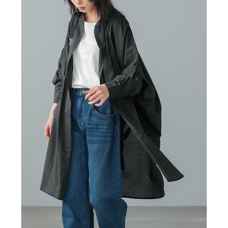 さらっと着るだけでこなれ感。オーバーサイズシャツワンピ ワンピース シャツ | HAPPY急便 by VERITA.JP | 詳細画像17 