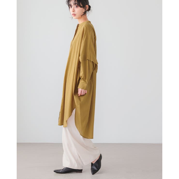 さらっと着るだけでこなれ感。オーバーサイズシャツワンピ ワンピース シャツ | HAPPY急便 by VERITA.JP | 詳細画像6 