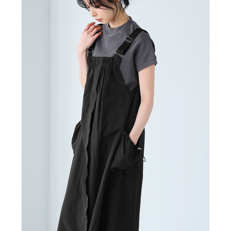 UV＆撥水＆接触冷感で毎日快適。機能付きAラインジャンパースカート ジャンスカ … | HAPPY急便 by VERITA.JP | 詳細画像16 