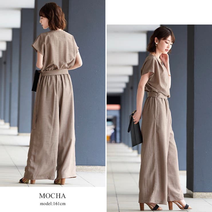 PARTY⭐︎カシュクールニットオールインワン⭐︎美品 楽天市場】カシュクールオールインワン レディース 春 夏