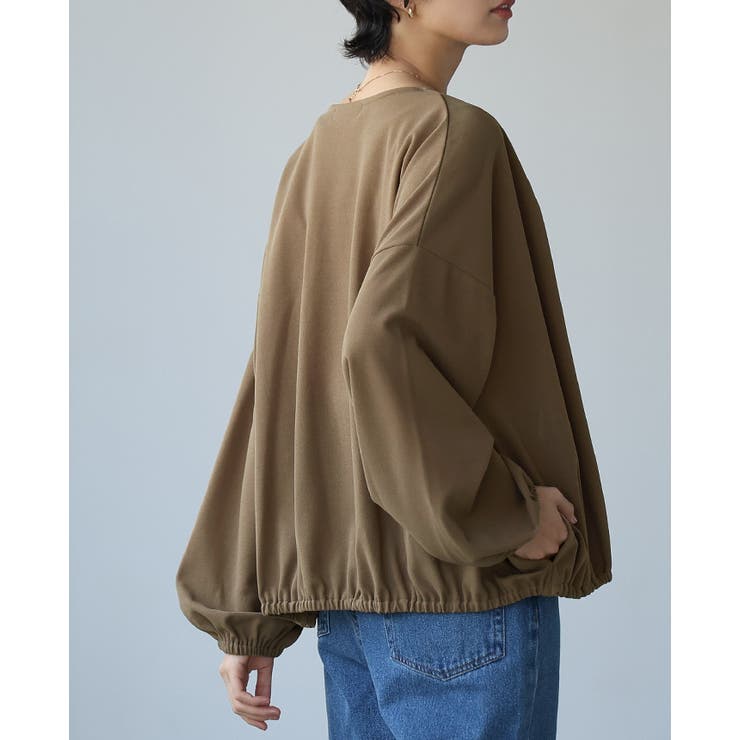 キレイとラクがこの1枚で叶う。梨地ZIPブルゾン ブルゾン ジャンパー | HAPPY急便 by VERITA.JP | 詳細画像11 