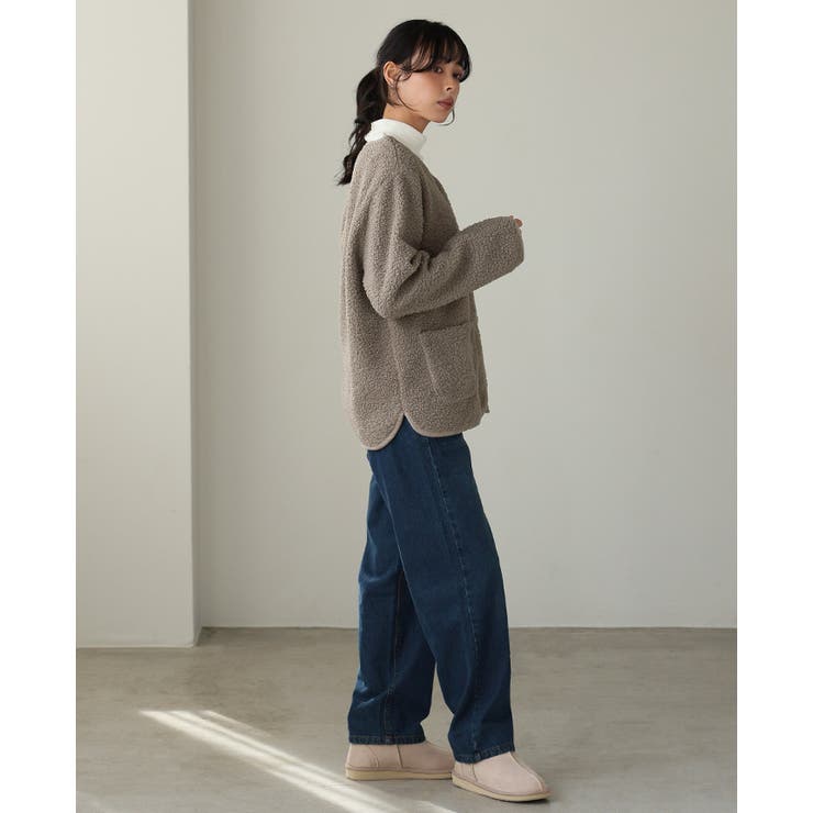 大人可愛い、あったかアウター。ボアジャケット ジャケット ボア | HAPPY急便 by VERITA.JP | 詳細画像10 