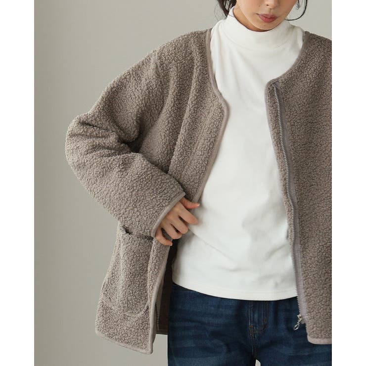 大人可愛い、あったかアウター。ボアジャケット ジャケット ボア | HAPPY急便 by VERITA.JP | 詳細画像11 