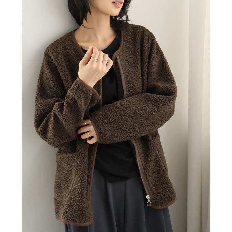 大人可愛い、あったかアウター。ボアジャケット ジャケット ボア | HAPPY急便 by VERITA.JP | 詳細画像16 