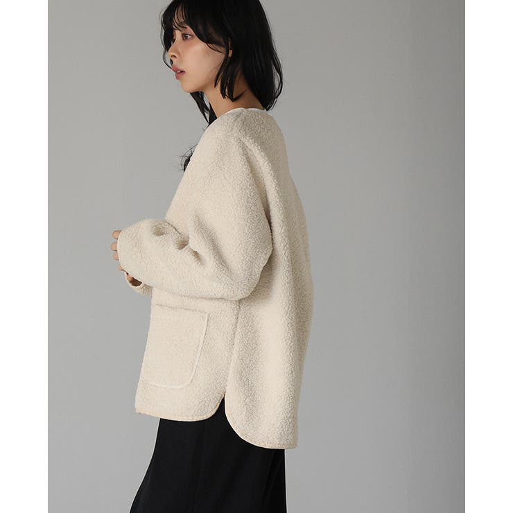 大人可愛い、あったかアウター。ボアジャケット ジャケット ボア | HAPPY急便 by VERITA.JP | 詳細画像5 