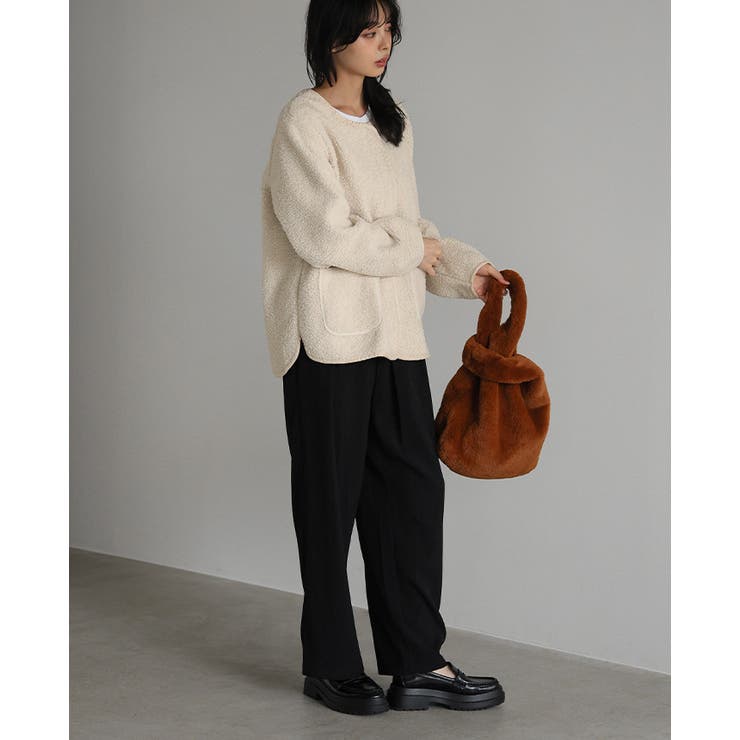 大人可愛い、あったかアウター。ボアジャケット ジャケット ボア | HAPPY急便 by VERITA.JP | 詳細画像6 