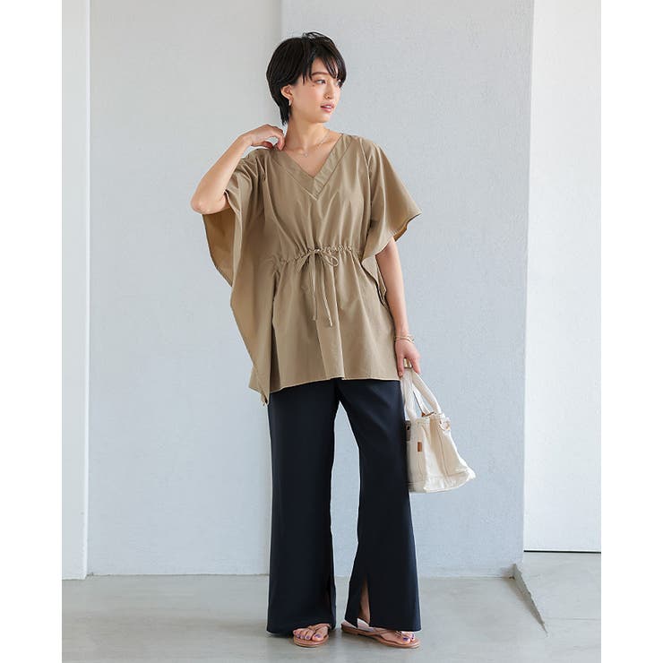 【SPF50+UVカット水陸両用ラッシュガード】ゆったりポンチョトップス（別売り… | HAPPY急便 by VERITA.JP | 詳細画像16 