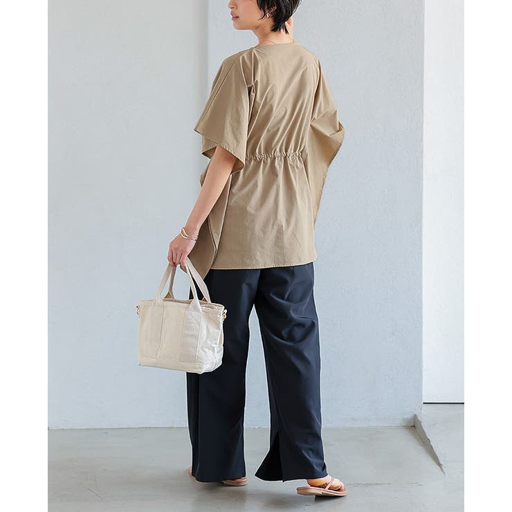 ゆったりポンチョトップス ラッシュガード ポンチョ[品番：HPXW0003405