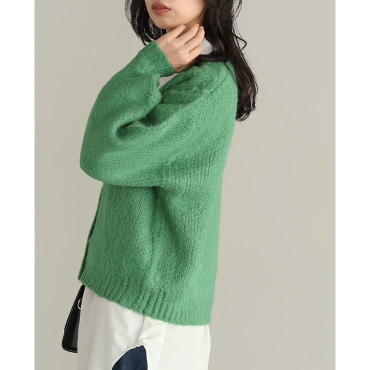 優しいぬくもりに包まれる。ジャガード編み起毛カーディガン カーデ カーディガン | HAPPY急便 by VERITA.JP | 詳細画像19 