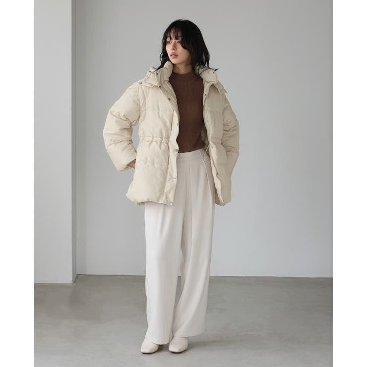 軽くてあたたかい、寒い日の強い味方。ファイバーダウン中綿コート ダウン コート | HAPPY急便 by VERITA.JP | 詳細画像12 