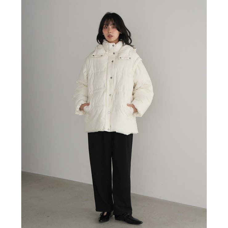 軽くてあたたかい、寒い日の強い味方。ファイバーダウン中綿コート ダウン コート | HAPPY急便 by VERITA.JP | 詳細画像17 