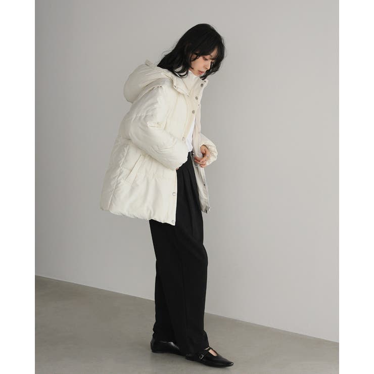 軽くてあたたかい、寒い日の強い味方。ファイバーダウン中綿コート ダウン コート | HAPPY急便 by VERITA.JP | 詳細画像18 