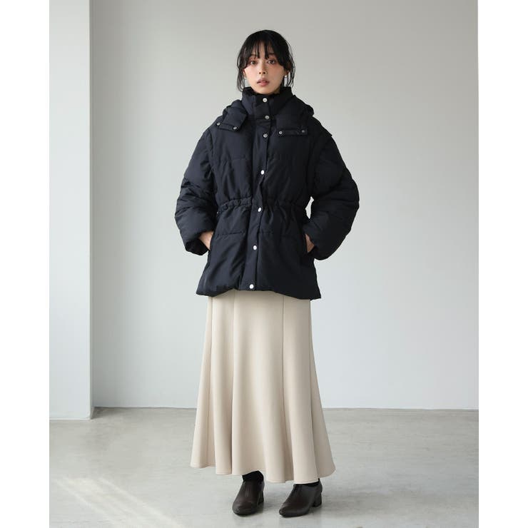 軽くてあたたかい、寒い日の強い味方。ファイバーダウン中綿コート ダウン コート | HAPPY急便 by VERITA.JP | 詳細画像8 