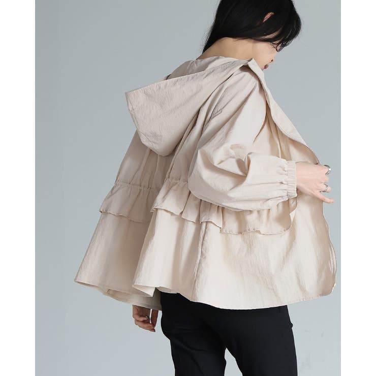 UV＆撥水＆接触冷感で毎日快適。機能付きフレアブルゾン ジャンパー パーカー | HAPPY急便 by VERITA.JP | 詳細画像13 